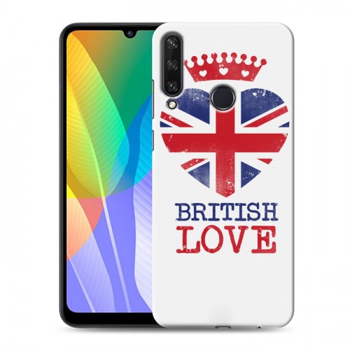 Дизайнерский пластиковый чехол для Huawei Y6p British love