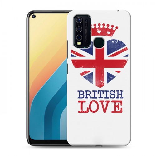 Дизайнерский пластиковый чехол для Vivo Y30 British love