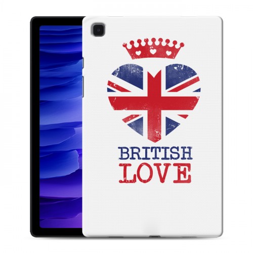 Дизайнерский силиконовый чехол для Samsung Galaxy Tab A7 10.4 (2020) British love