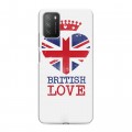 Дизайнерский пластиковый чехол для Xiaomi Poco M3 British love