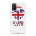 Дизайнерский пластиковый чехол для Samsung Galaxy A02s British love