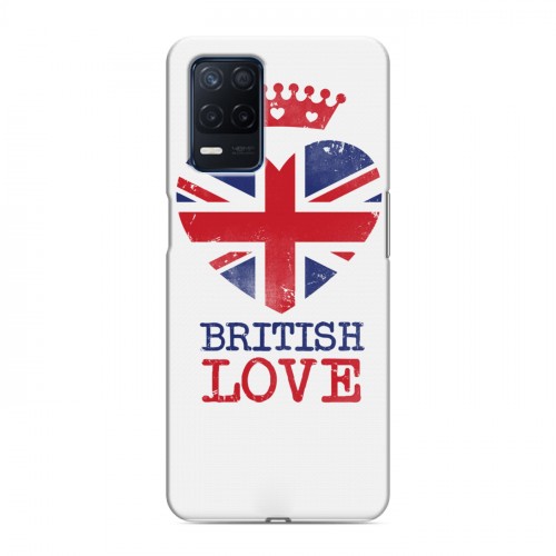 Дизайнерский силиконовый чехол для Realme Narzo 30 5G British love