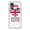 Дизайнерский пластиковый чехол для Xiaomi Redmi Note 11 Pro British love