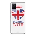 Дизайнерский силиконовый чехол для TCL 405 British love