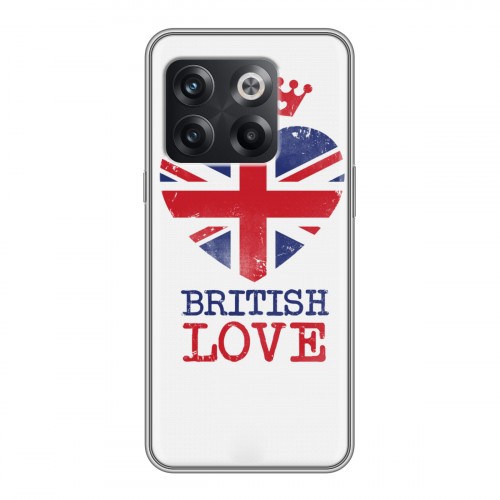 Дизайнерский пластиковый чехол для OnePlus 10T British love