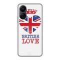 Дизайнерский силиконовый чехол для Xiaomi Poco C65 British love