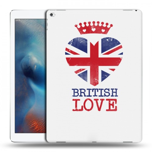 Дизайнерский пластиковый чехол для Ipad Pro British love