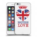 Дизайнерский силиконовый чехол для Iphone 6 Plus/6s Plus British love