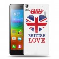 Дизайнерский пластиковый чехол для Lenovo A7000 British love