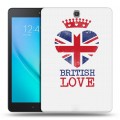 Дизайнерский силиконовый чехол для Samsung Galaxy Tab A 9.7 British love