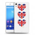 Дизайнерский пластиковый чехол для Sony Xperia Z3+ British love