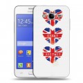 Дизайнерский пластиковый чехол для Samsung Galaxy J7 British love