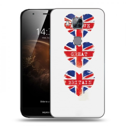 Дизайнерский силиконовый чехол для Huawei G8 British love