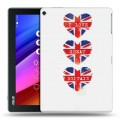 Дизайнерский силиконовый чехол для ASUS ZenPad 10 British love