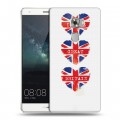 Дизайнерский пластиковый чехол для Huawei Mate S British love