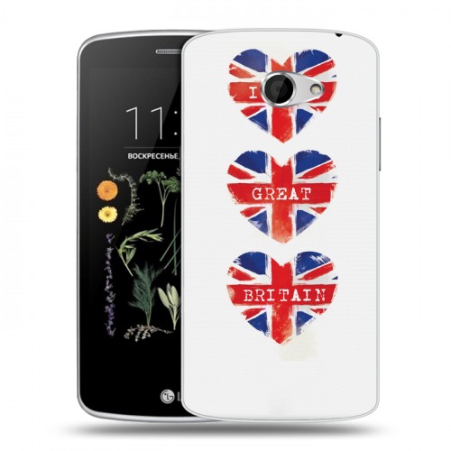 Дизайнерский силиконовый чехол для LG K5 British love