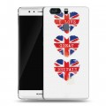 Дизайнерский пластиковый чехол для Huawei P9 Plus British love