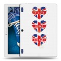 Дизайнерский силиконовый чехол для Lenovo Tab 2 A10-30 British love