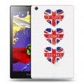 Дизайнерский силиконовый чехол для Lenovo Tab 3 7 Essential British love