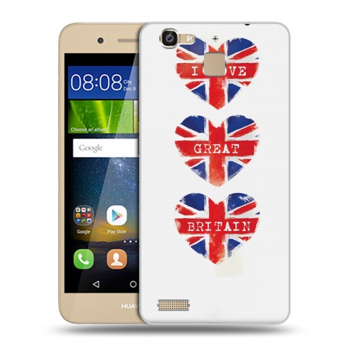 Дизайнерский пластиковый чехол для Huawei GR3 British love