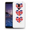 Дизайнерский пластиковый чехол для Nokia 7 Plus British love