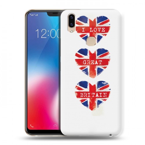 Дизайнерский пластиковый чехол для Vivo V9 British love