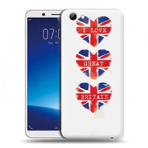 Дизайнерский силиконовый чехол для Vivo Y71 British love