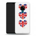Дизайнерский пластиковый чехол для Huawei Mate 20 British love