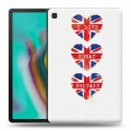 Дизайнерский силиконовый чехол для Samsung Galaxy Tab S5e British love