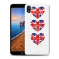 Дизайнерский силиконовый чехол для Xiaomi RedMi 7A British love