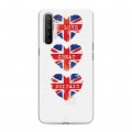 Дизайнерский силиконовый с усиленными углами чехол для Realme XT British love