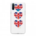 Дизайнерский пластиковый чехол для Realme C3 British love
