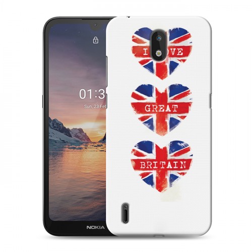 Дизайнерский силиконовый чехол для Nokia 1.3 British love