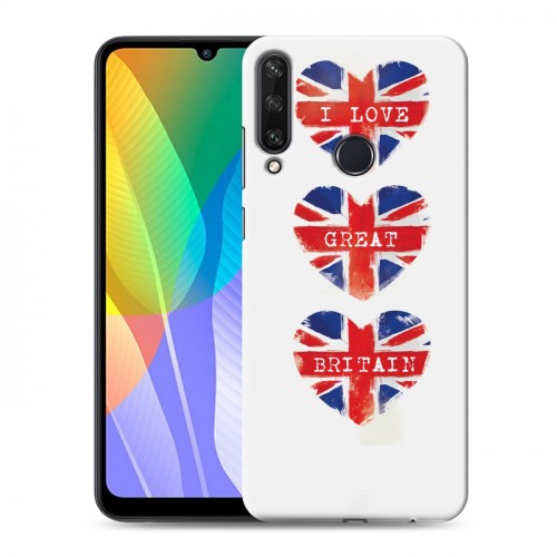 Дизайнерский пластиковый чехол для Huawei Y6p British love