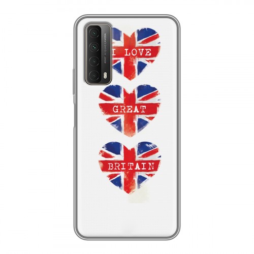 Дизайнерский силиконовый чехол для Huawei P Smart (2021) British love