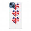 Дизайнерский силиконовый чехол для Iphone 13 British love