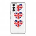 Дизайнерский силиконовый чехол для Tecno Camon 18 British love