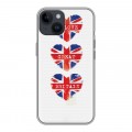 Дизайнерский пластиковый чехол для Iphone 14 British love