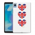 Дизайнерский силиконовый чехол для Realme Pad Mini British love