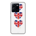 Дизайнерский силиконовый чехол для Vivo Y35 British love