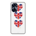 Дизайнерский пластиковый чехол для Realme C55 British love