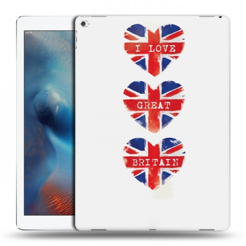 Дизайнерский пластиковый чехол для Ipad Pro British love