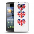 Дизайнерский пластиковый чехол для Acer Liquid E3 British love