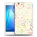 Дизайнерский силиконовый чехол для Huawei MediaPad T3 7 3G Пастельный стиль
