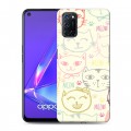 Дизайнерский пластиковый чехол для OPPO A52 Пастельный стиль