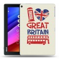 Дизайнерский силиконовый чехол для ASUS ZenPad 10 British love