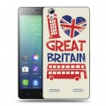 Дизайнерский силиконовый чехол для Lenovo A6010 British love