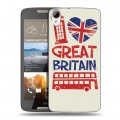 Дизайнерский пластиковый чехол для HTC Desire 828 British love