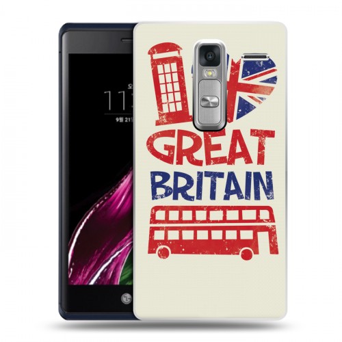 Дизайнерский пластиковый чехол для LG Class British love