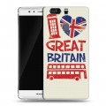 Дизайнерский пластиковый чехол для Huawei P9 Plus British love